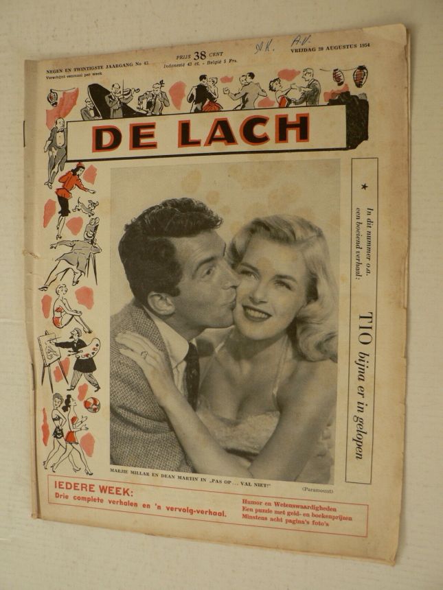 LACH | DE magazine side cover Issue 43 20 August 1954