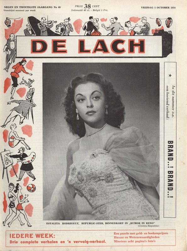 LACH | DE magazine side cover  Vol 29 No  49 1 October 1954