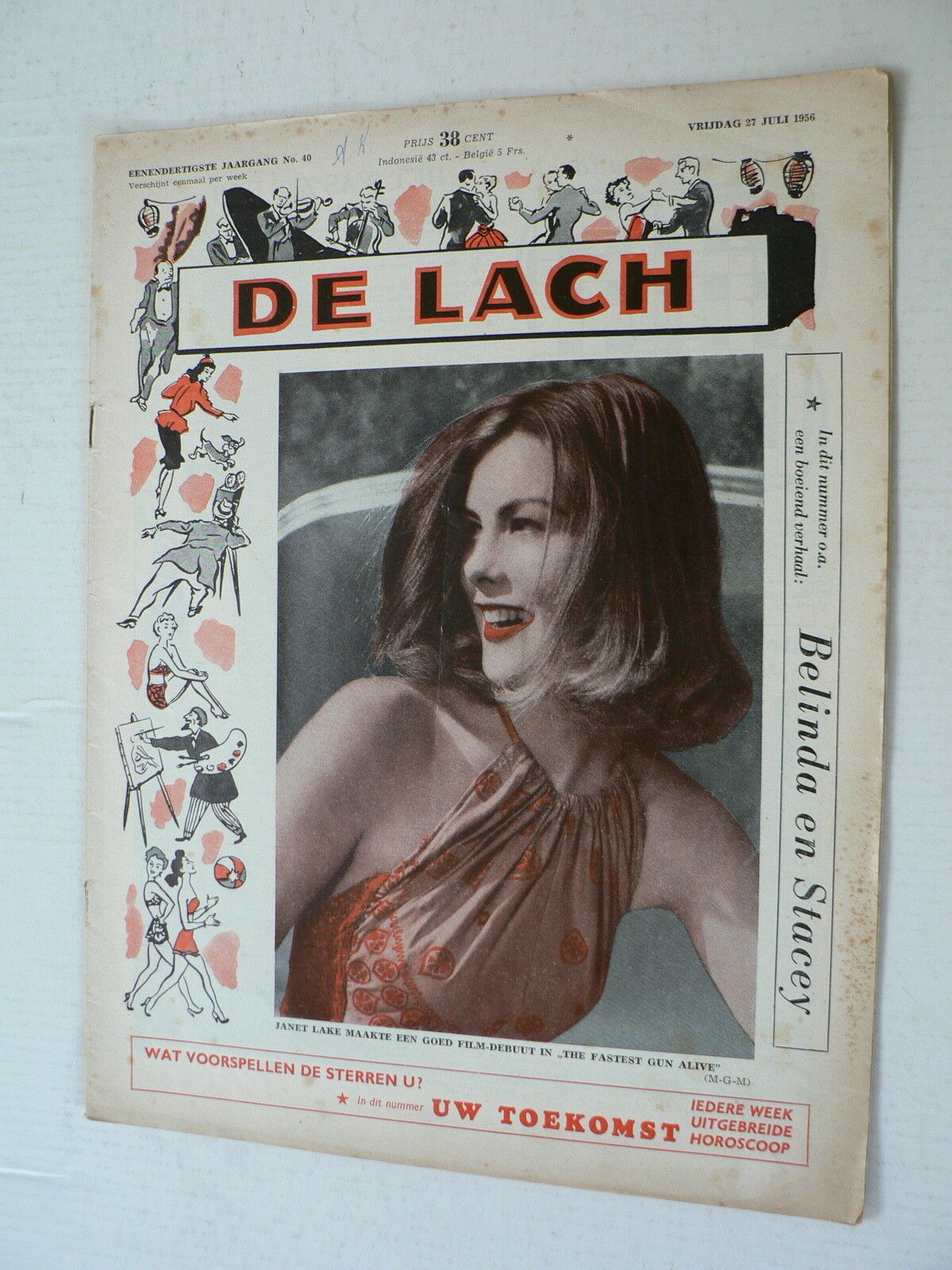 LACH | DE magazine side cover Issue 40 27 July 1956