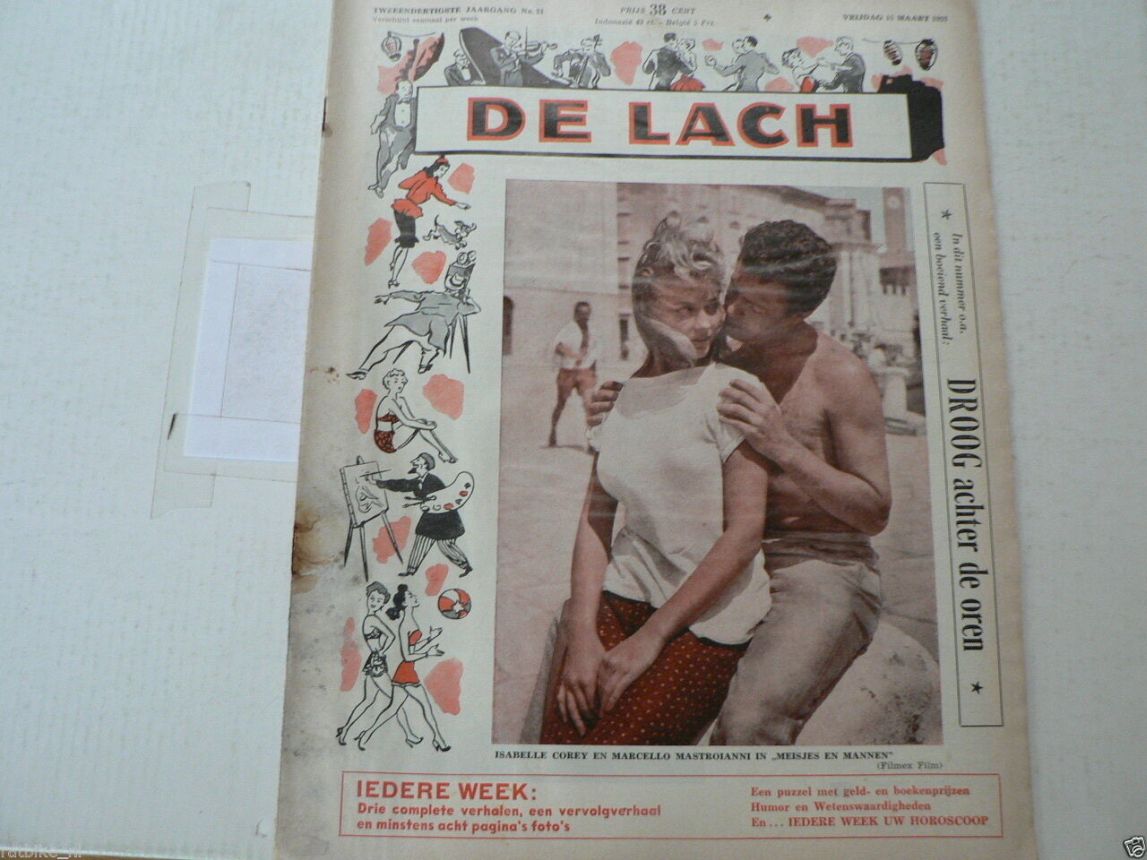 LACH | DE magazine side cover Issue 21 15 March 1957