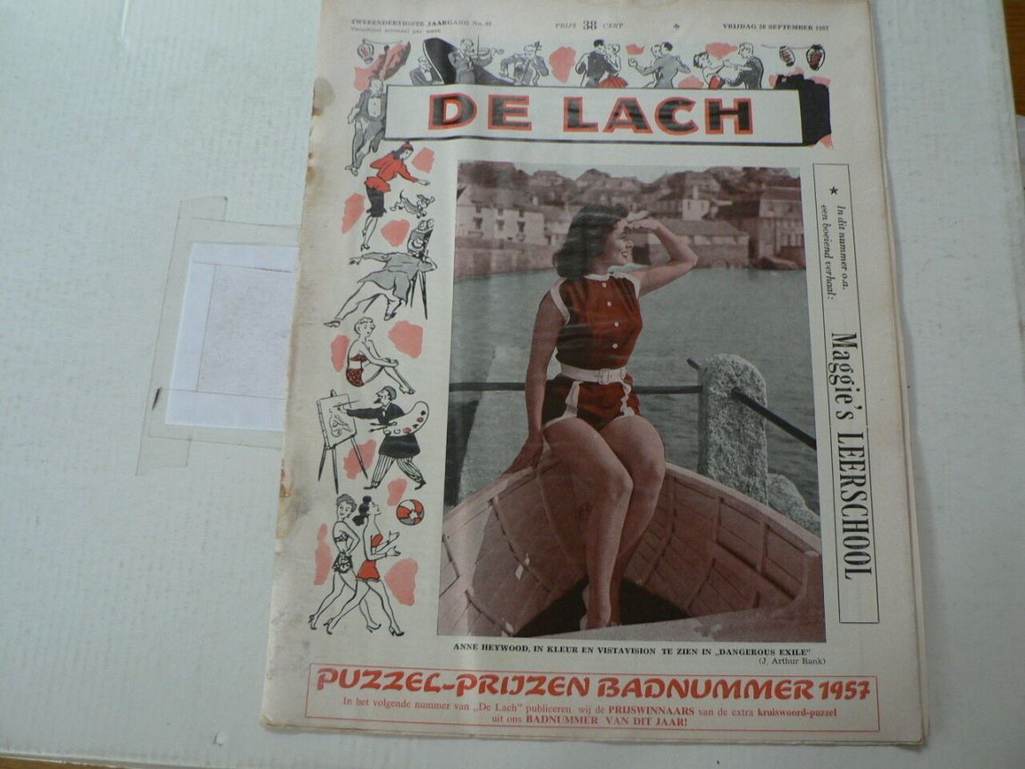 LACH | DE magazine side cover Issue 48 20 September 1957