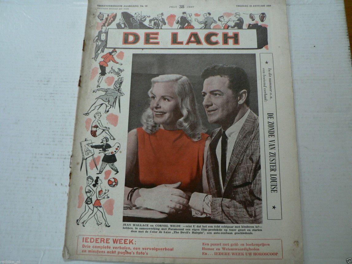 LACH | DE magazine side cover Issue 14 24 January 1958
