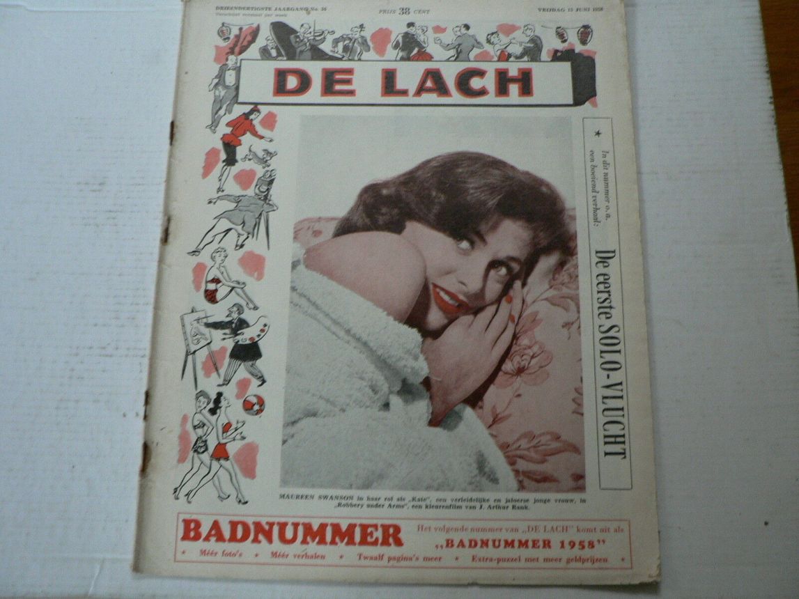 LACH | DE magazine side cover Issue 34 13 June 1958