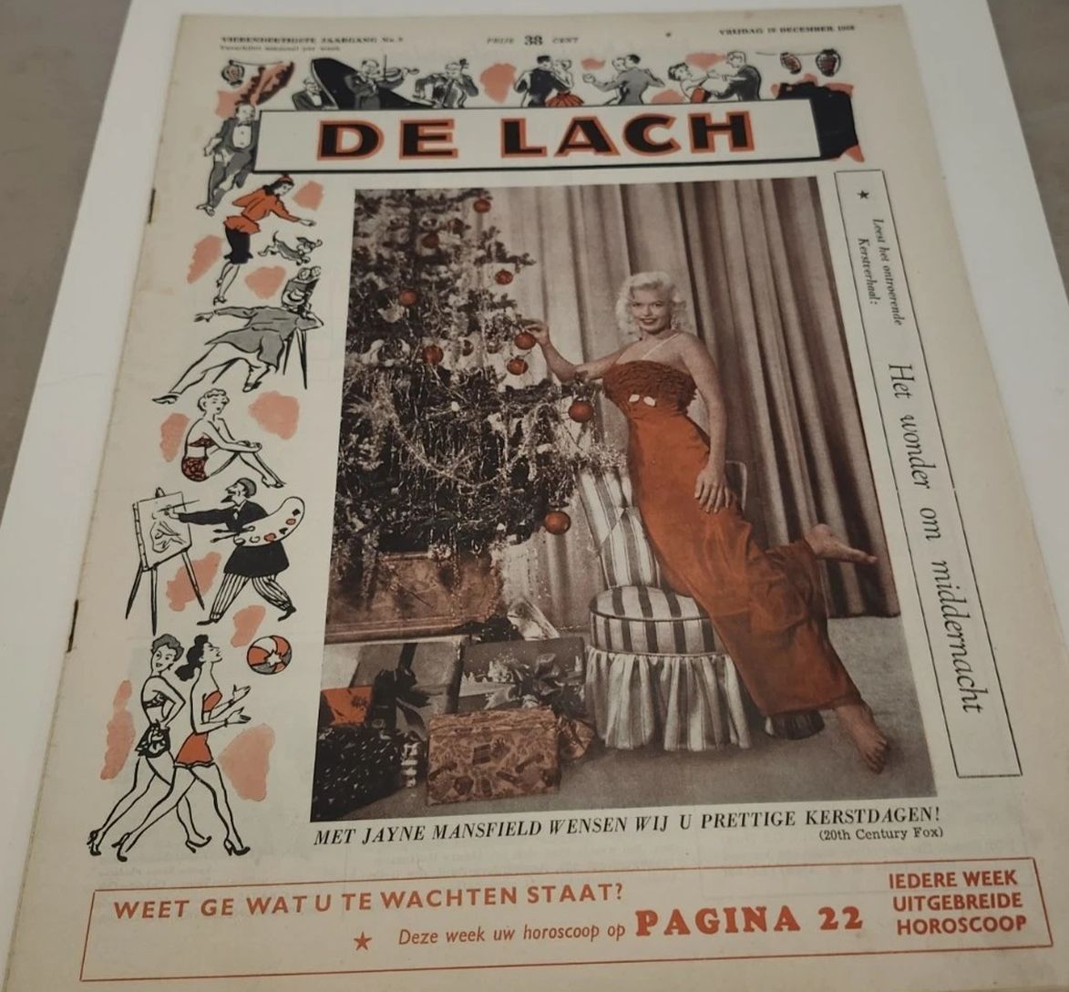 LACH | DE magazine side cover  December 1958