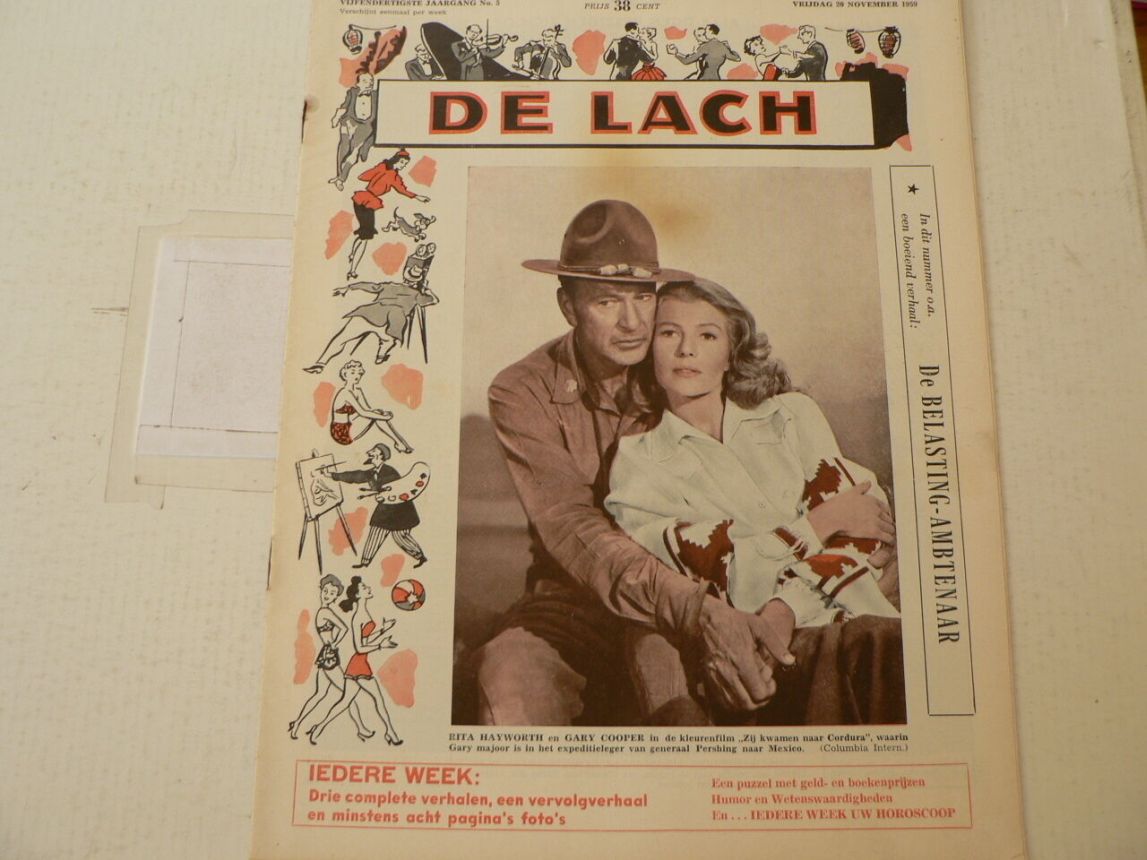 LACH | DE magazine side cover Issue 5 20 November 1959