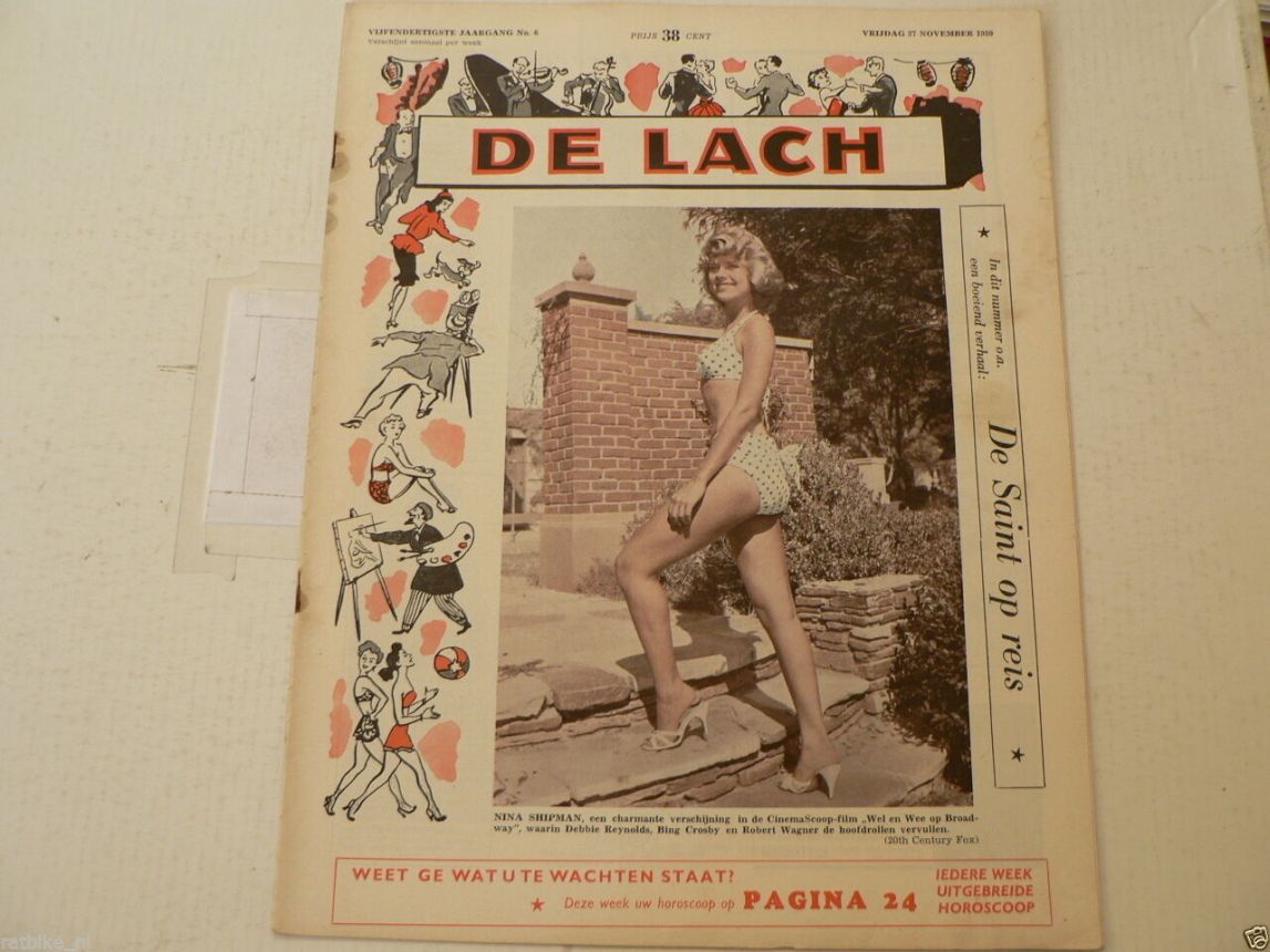 LACH | DE magazine side cover Issue 6 27 November 1959