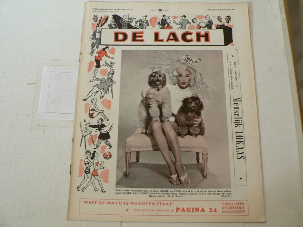 LACH | DE magazine side cover Issue 12 8 January 1960