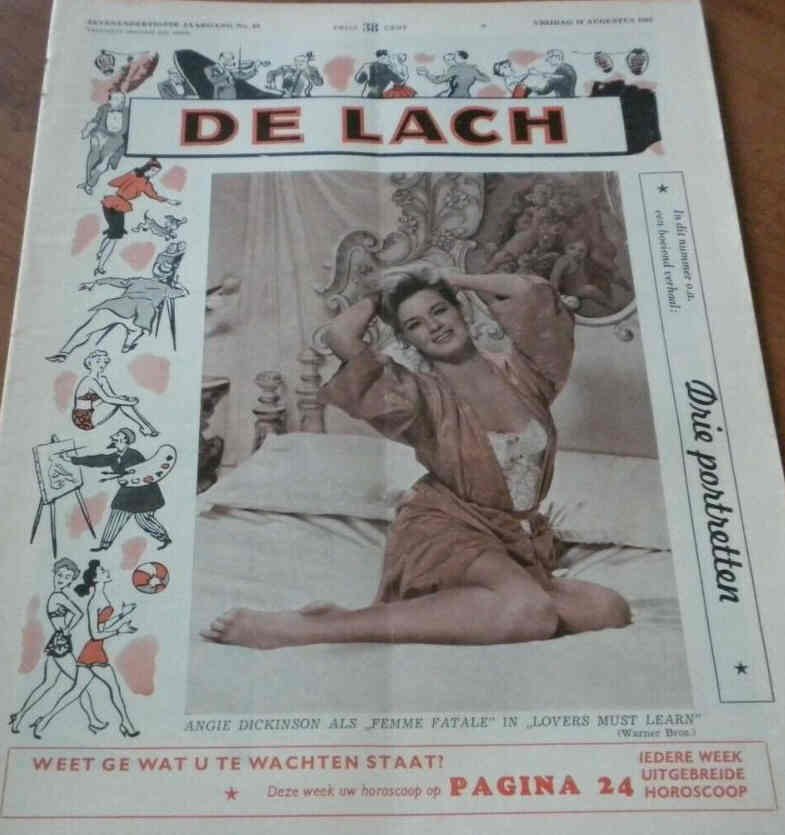 LACH | DE magazine side cover 10 August 1962