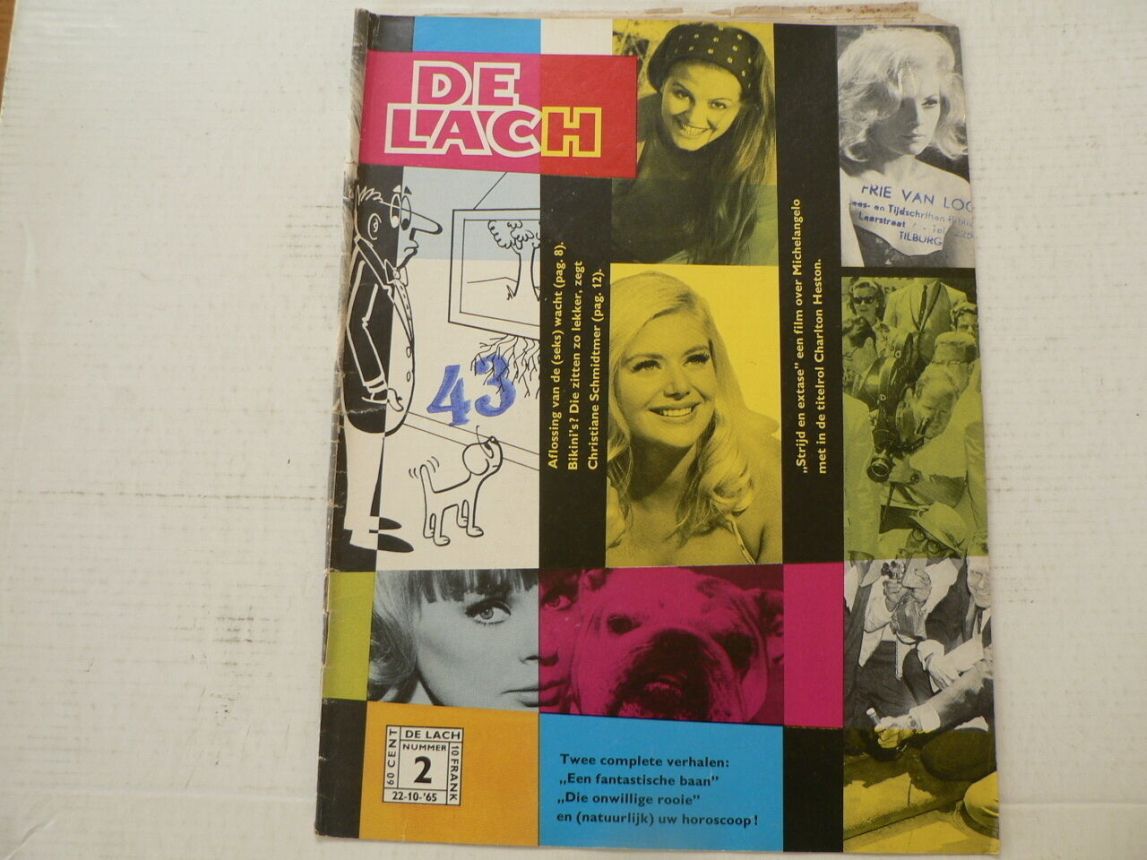 LACH | DE magazine side cover Issue 2 22 October 1965