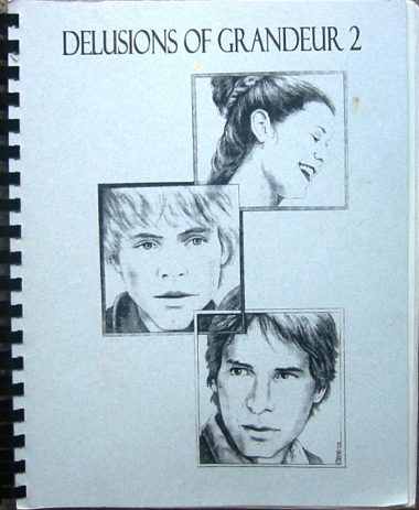 DELUSIONS OF GRANDEUR magazine side cover Issue 2 May 2001
