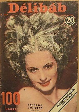 DELIBAB magazine side cover 15 February 1936