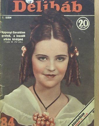DELIBAB magazine side cover 12 February 1938