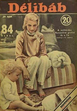 DELIBAB magazine side cover 16 July 1938