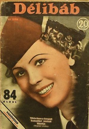 DELIBAB magazine side cover 13 August 1938