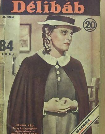 DELIBAB magazine side cover 8 October 1938