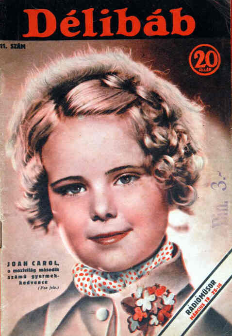 DELIBAB magazine side cover 19 March 1939