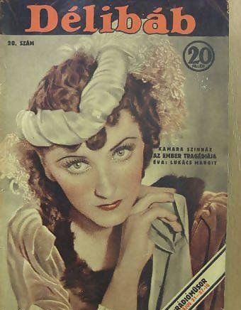 DELIBAB magazine side cover 20 May 1939