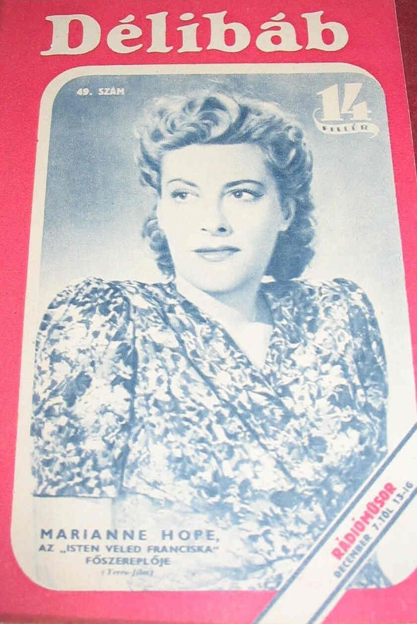 DELIBAB magazine side cover 7 December 1941