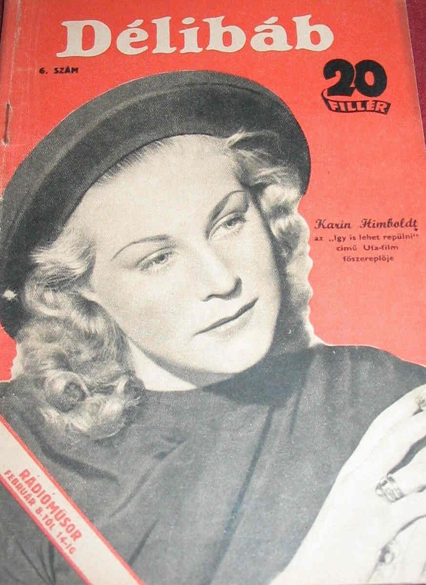 DELIBAB magazine side cover 8 February 1942