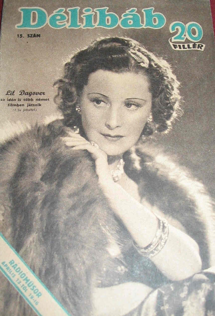 DELIBAB magazine side cover 13 April 1942
