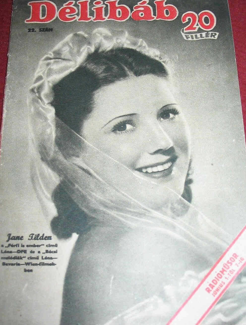 DELIBAB magazine side cover 1 June 1942