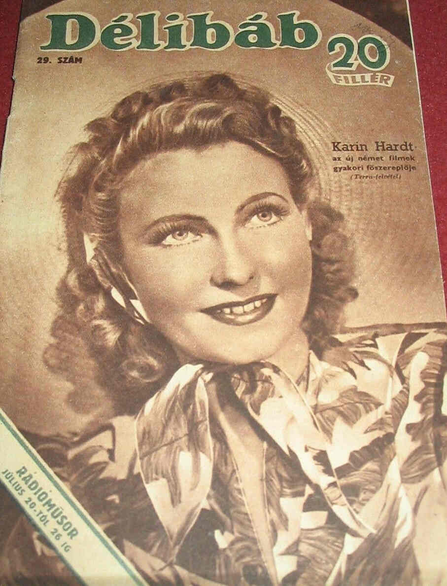 DELIBAB magazine side cover 20 July 1942
