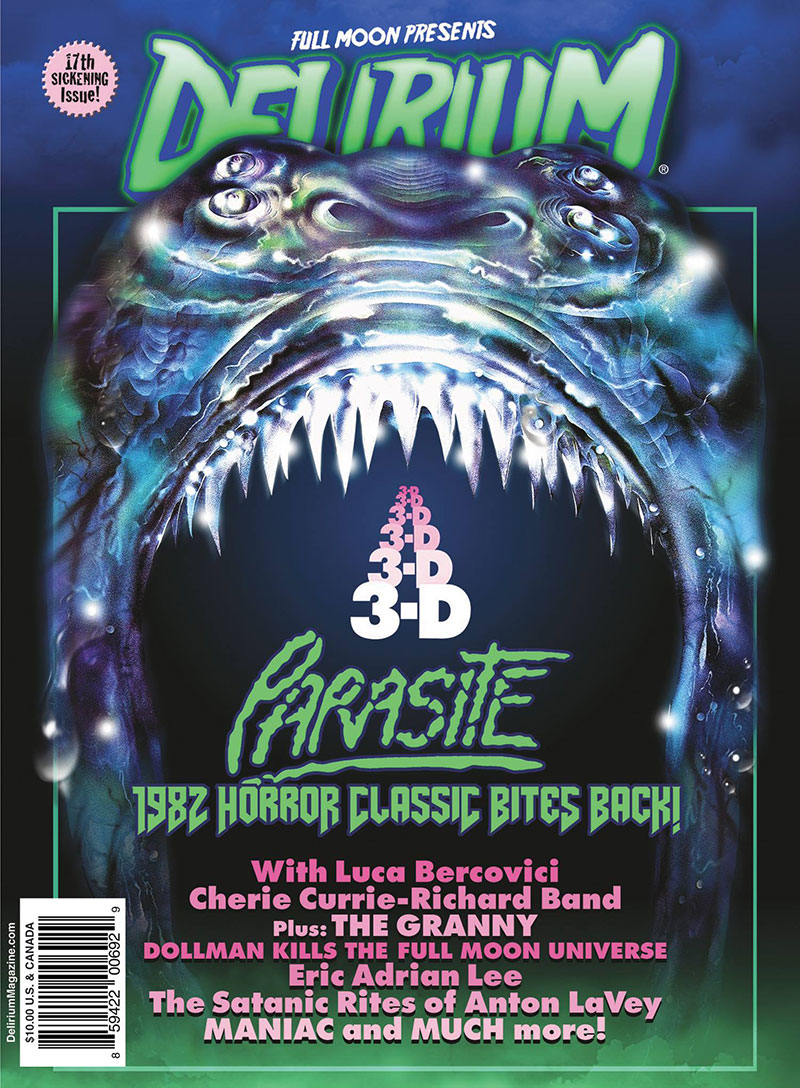 DELIRIUM (US) magazine side cover Issue 17 Summer 2018
