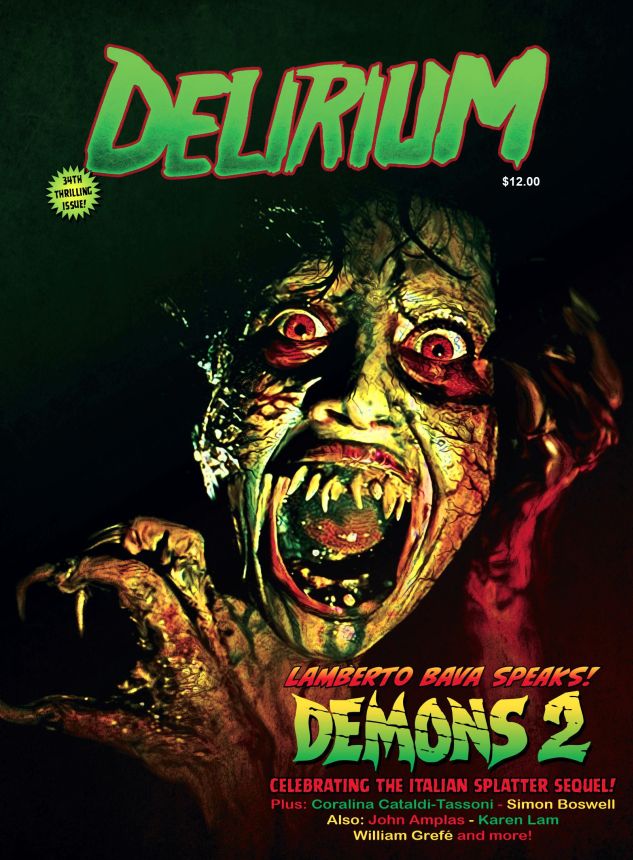 DELIRIUM (US) magazine side cover Issue 34   2023