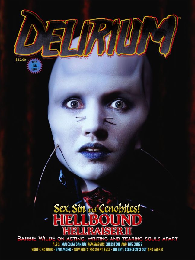 DELIRIUM (US) magazine side cover Issue 39  December 2024