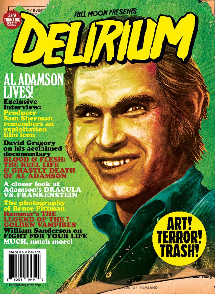DELIRIUM (US) magazine side cover Issue 23   2020
