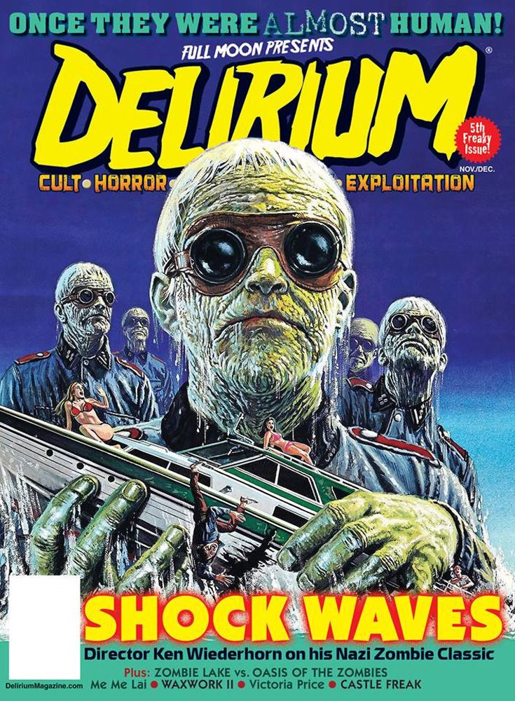 DELIRIUM (US) magazine side cover Issue 5 December 2014