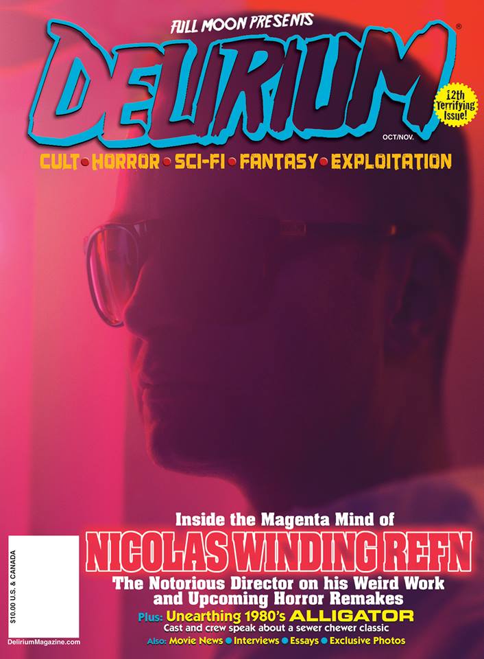 DELIRIUM (US) magazine side cover Issue 12 October/November 2016
