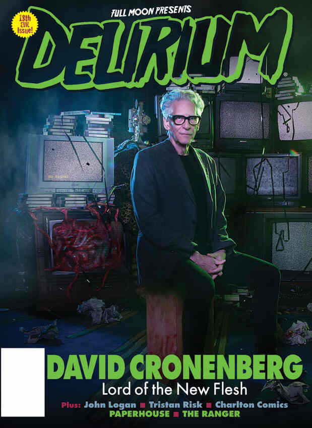 DELIRIUM (US) magazine side cover Issue 18  October 2018