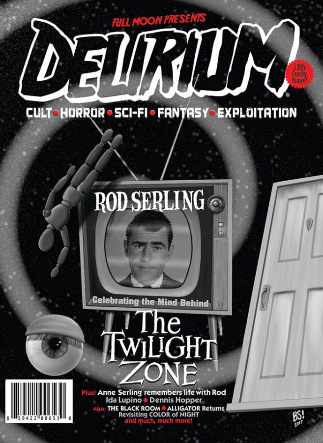 DELIRIUM (US) magazine side cover Issue 13 January/February 2017
