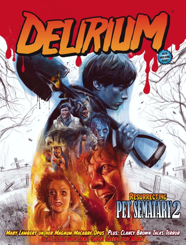DELIRIUM (US) magazine side cover Issue 36   2023