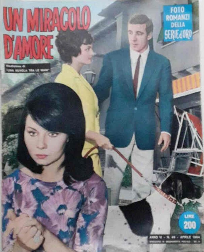 FOTO ROMANZI DELLA SERIE D ORO magazine side cover Issue 49  April 1964