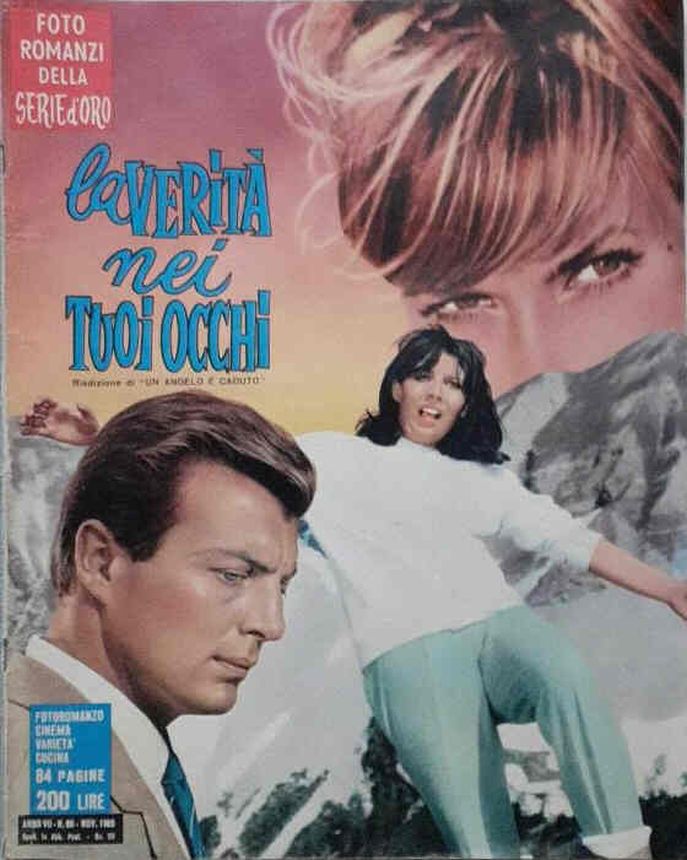 FOTO ROMANZI DELLA SERIE D ORO magazine side cover Issue 68  November 1965
