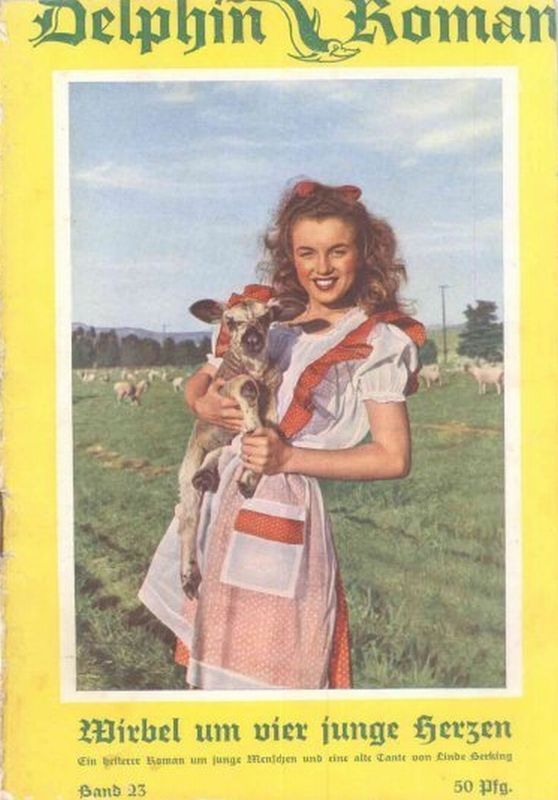 DELPHIN ROMAN magazine side cover Issue 23  1950