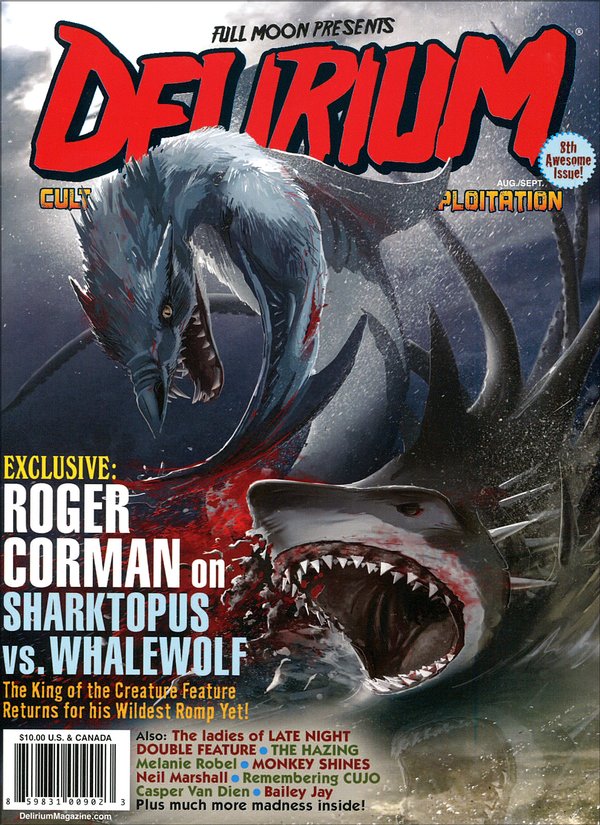 DELIRIUM (US) magazine side cover Issue 8 July 2015