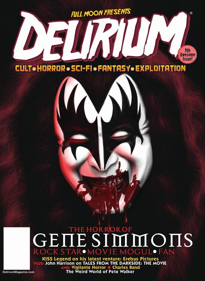 DELIRIUM (US) magazine side cover Issue 9  2015