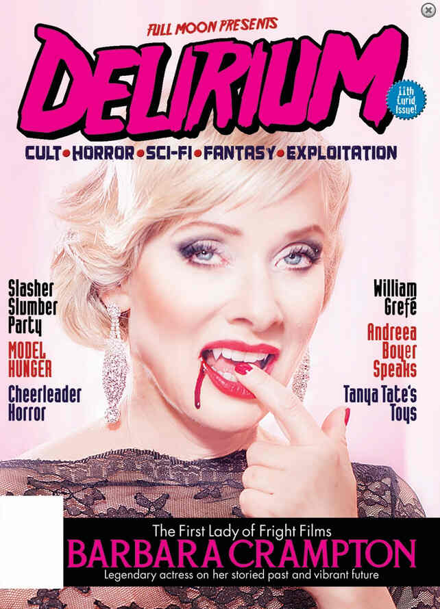 DELIRIUM (US) magazine side cover Issue 11 May/June 2016