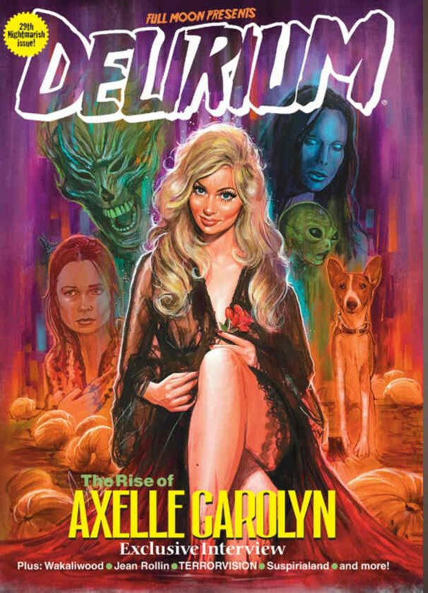 DELIRIUM (US) magazine side cover Issue 29   2022