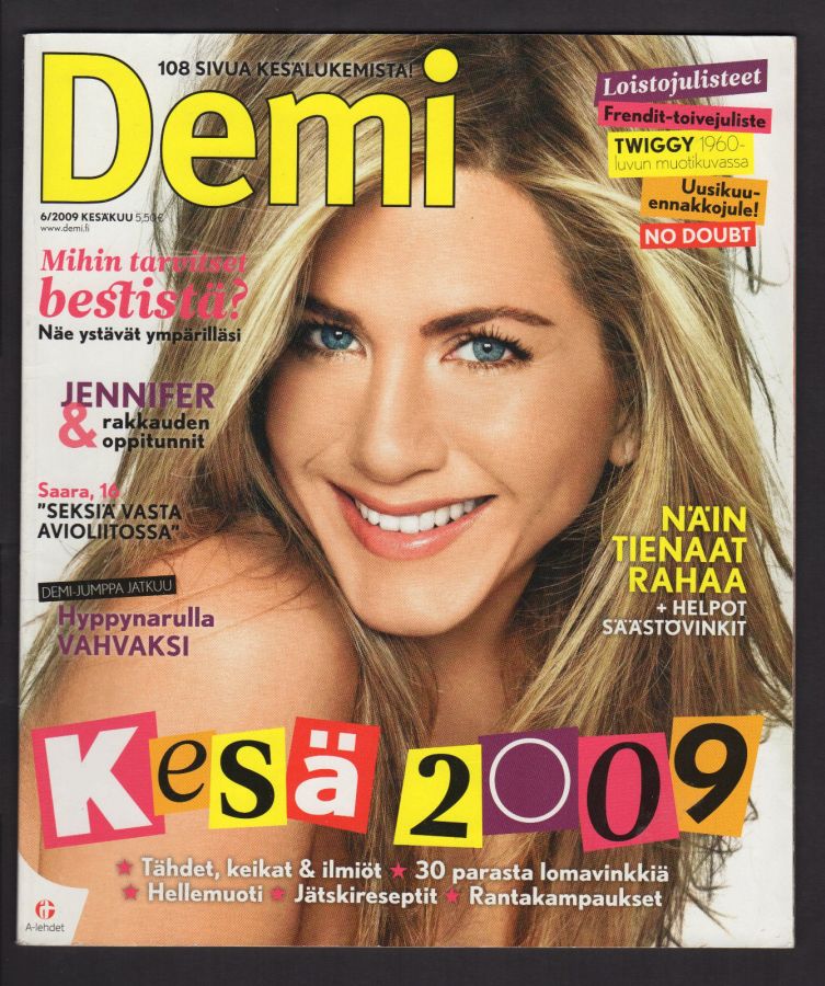 DEMI magazine side cover  June 2009