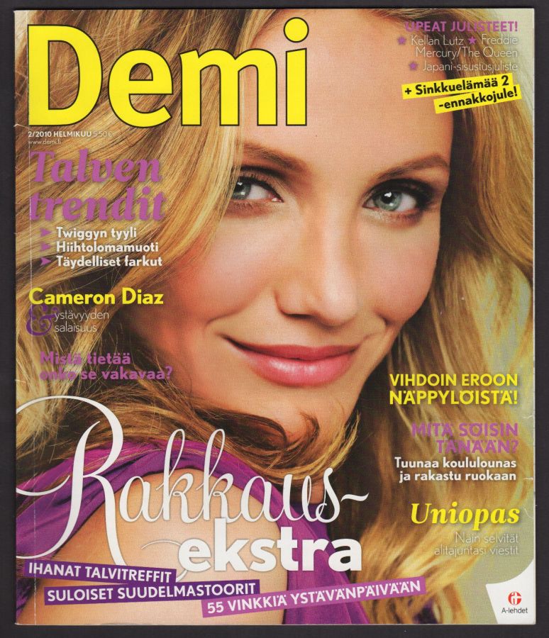 DEMI magazine side cover  February 2010