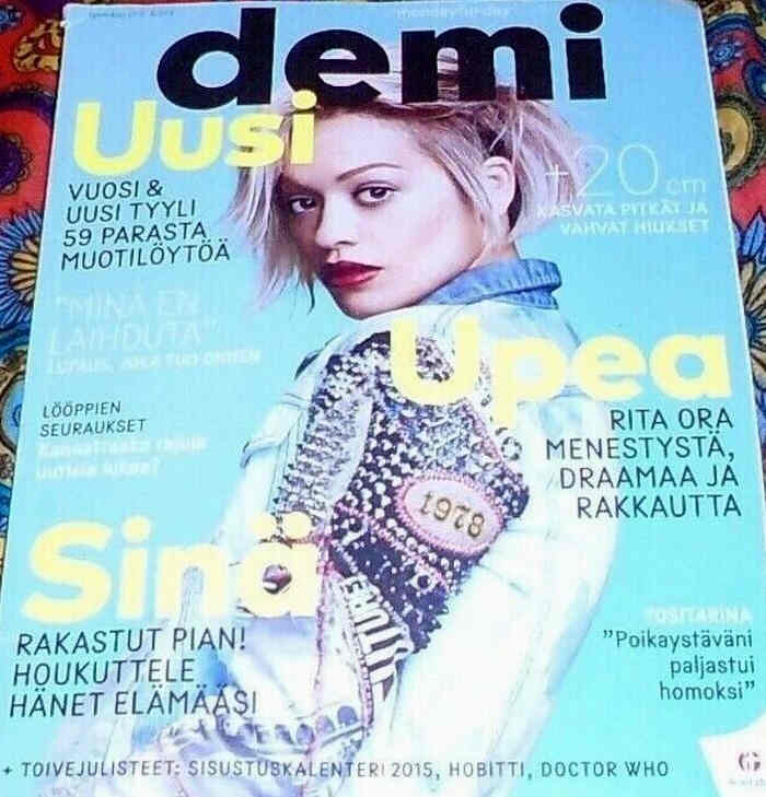 DEMI magazine side cover  January 2015
