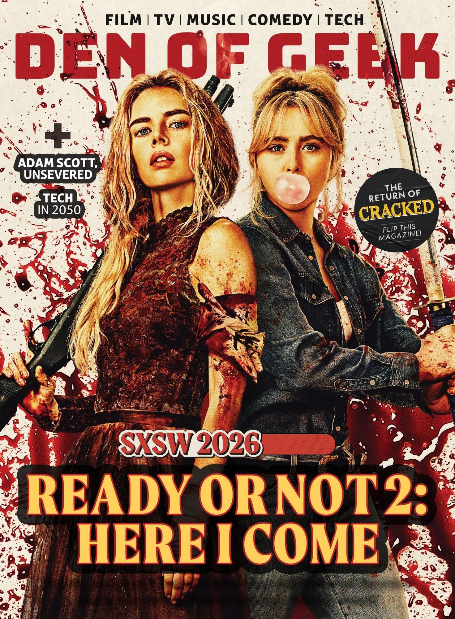 DEN OF GEEK magazine cover Spring 2026
