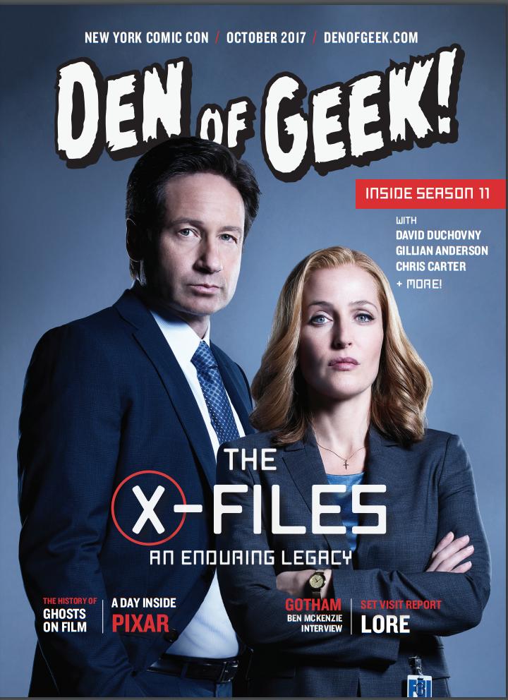 DEN OF GEEK magazine side cover Issue 5  October 2017