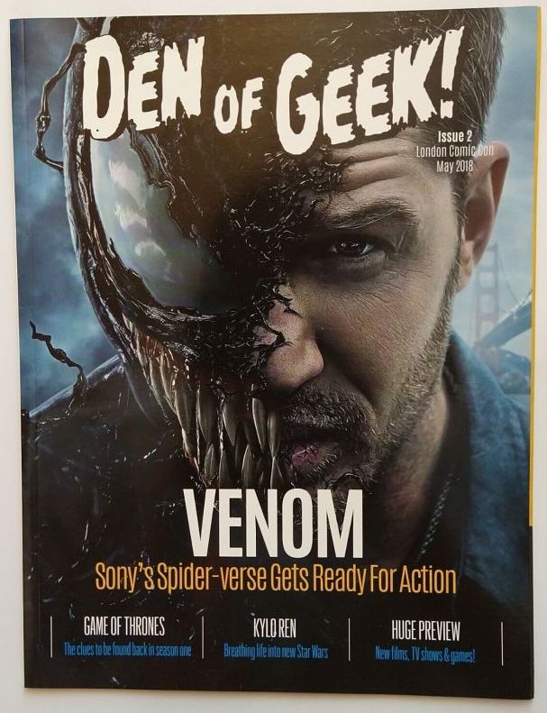 DEN OF GEEK magazine side cover Issue 2  UK edition  May 2018