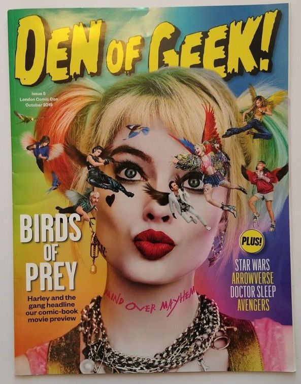 DEN OF GEEK magazine side cover Issue 5  UK edition  October 2019