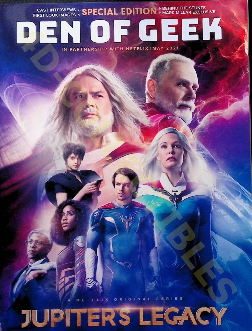 DEN OF GEEK magazine side cover  May 2021